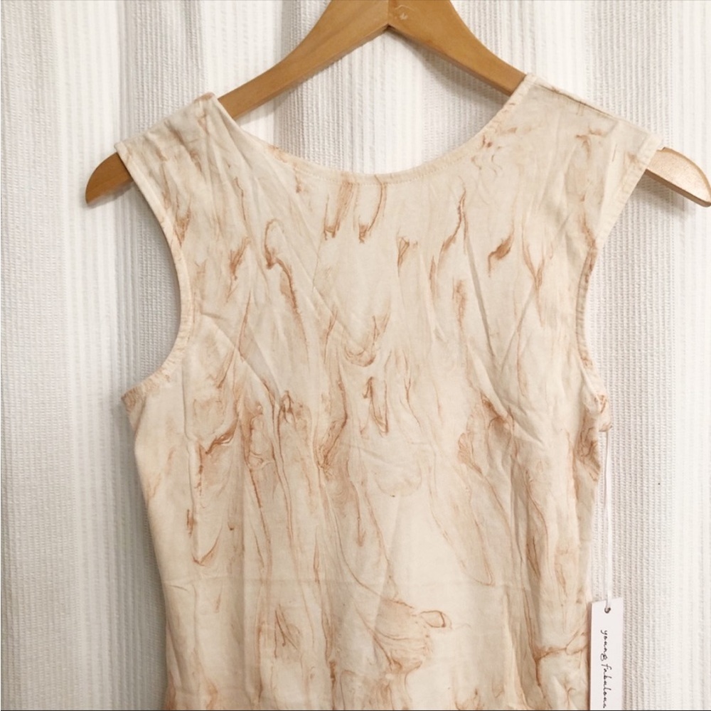 Young Fabulous and Broke Pink Marble Tie Dye Dress - Picture 3 of 4